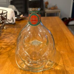 Vintage liqueur bottle. Guaycura licor de Damiana. Needs cleaning. Stickers on